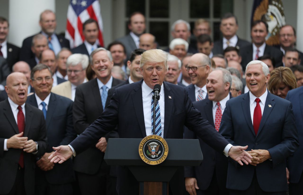 Republicans celebrate House AHCA
